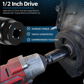 Sunluway internal 6-point drive detail reducing bolt rounding benefit