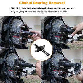 Sunluway bearing installer driver closeup delivering even pressure to seat bearings
