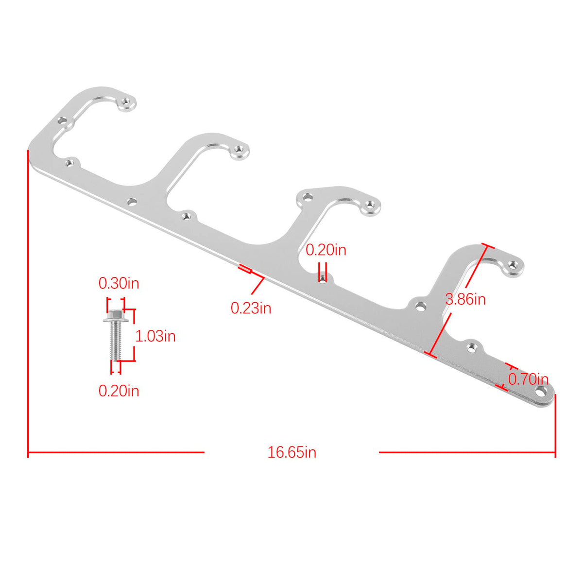 Sunluway brackets in engine bay showing professional upgrade and tidy appearance benefit