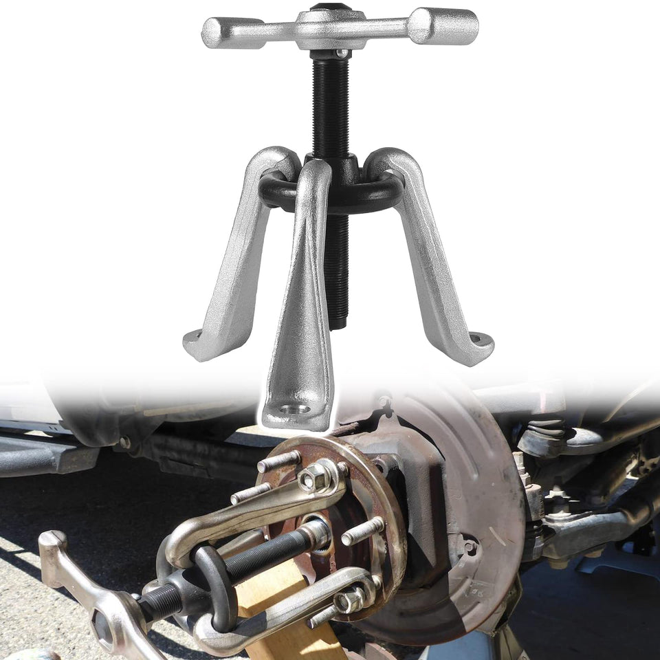 Sunluway hub puller front assembly showing full tool and clear operation benefit