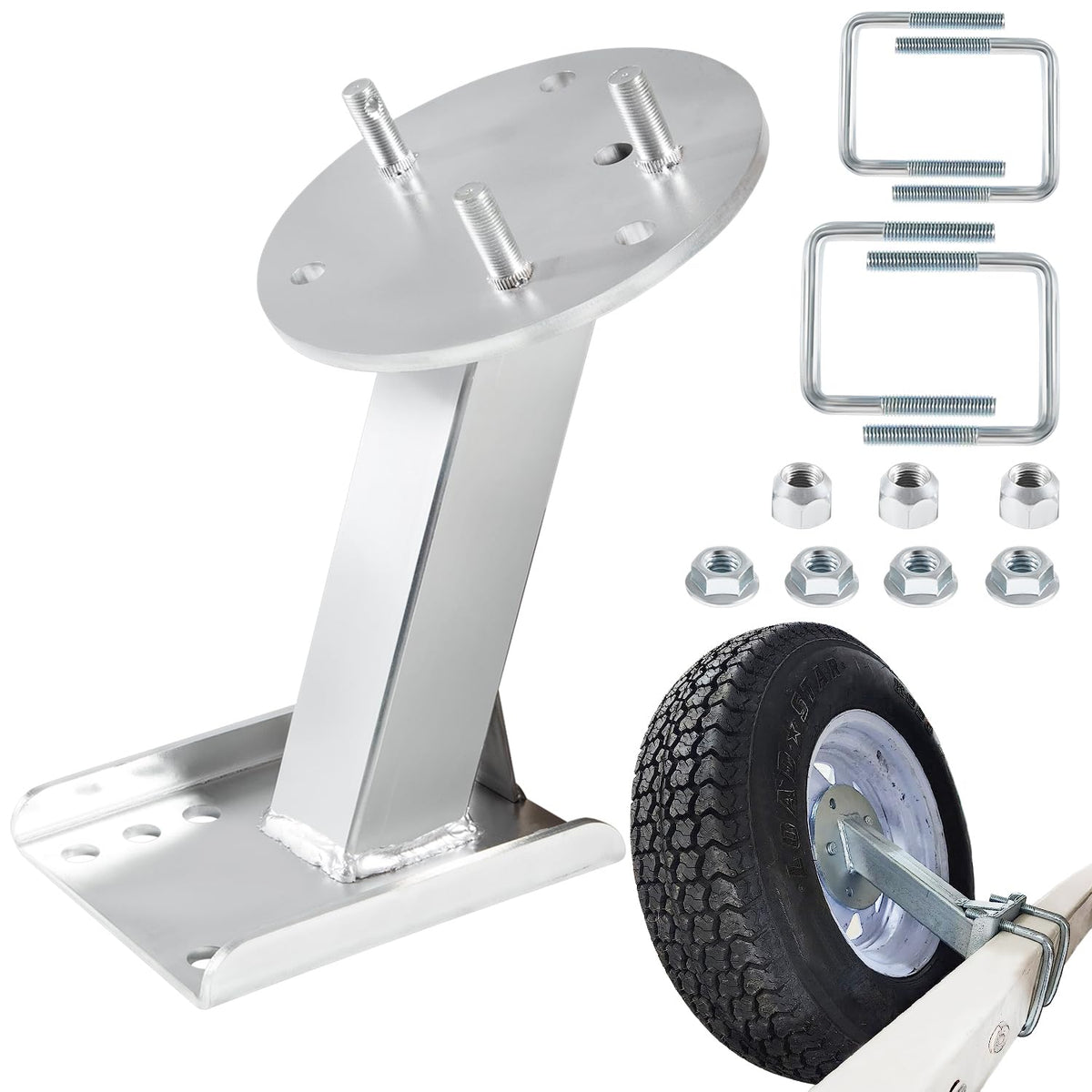 Sunluway front view bracket showing compact mount and secure fit benefit