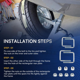 Sunluway mounted on trailer frame showing space-saving placement