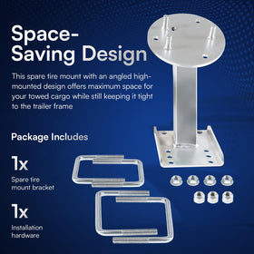 Sunluway bracket beside ruler showing compact dimensions and scale