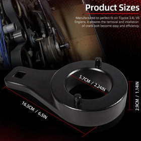 Sunluway size comparison beside socket showing compact tool scale benefit
