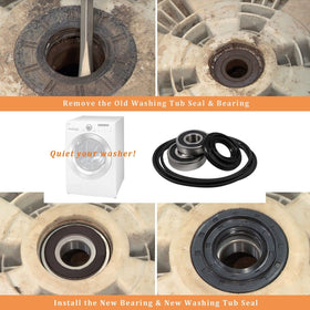 Sunluway small bearing detail highlighting double rubber seal and durable steel construction for longevity