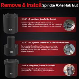 Sunluway open storage case keeping sockets organized for convenience