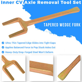 Sunluway toolset next to hammer for scale and heavy-duty impact capacity benefit
