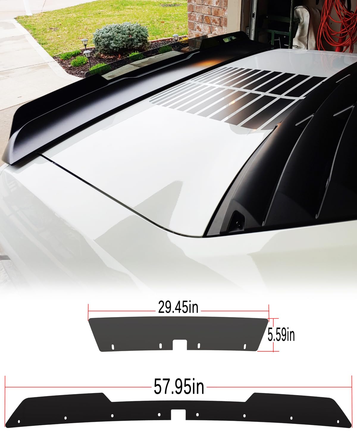 Sunluway lifestyle shot on driveway enhancing car presence and confident road stance