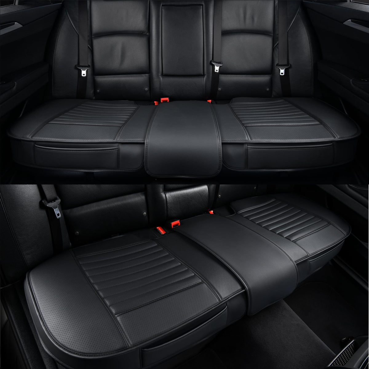 Sunny color close-up of PU leather texture and breathable finish for comfort