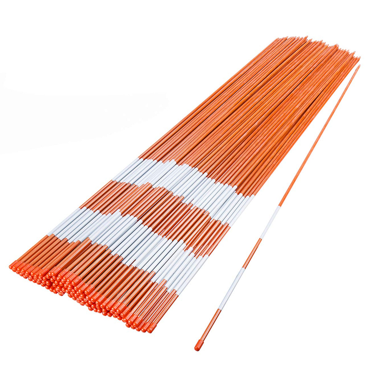 Sunnyglade front view of 100-piece marker set showing full contents and benefit of bulk supply