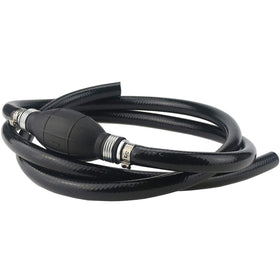 Sunnyglade fuel line installed on boat engine demonstrating easy routing and secure flow