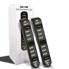 SUNPIE front view of light bar showing compact design and bright output