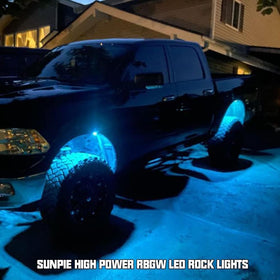 SUNPIE lights in music mode showcase synchronized color and entertainment benefit
