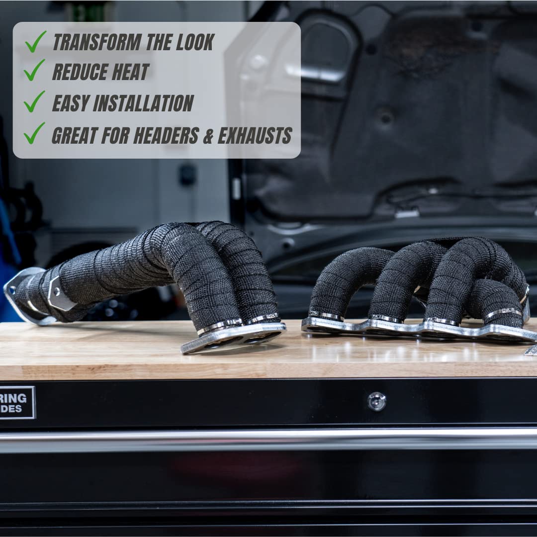 SunplusTrade installed under-hood showing lower radiant heat and protected wiring benefits