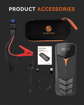 SUNPOW held in hand for size comparison demonstrating easy transport