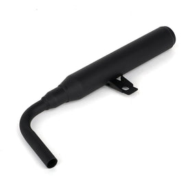 SUNQIAO silencer installed on PW50 bike restoring quieter operation