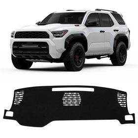 Sunsdrew front dashboard cover fitted on 4Runner showing clean protection benefit