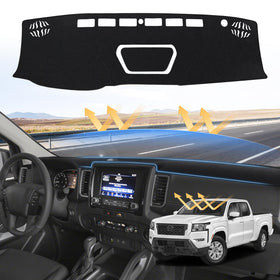 Sunsdrew dash cover front packaging showing fit and model compatibility benefits