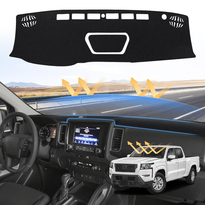Sunsdrew dash cover front packaging showing fit and model compatibility benefits