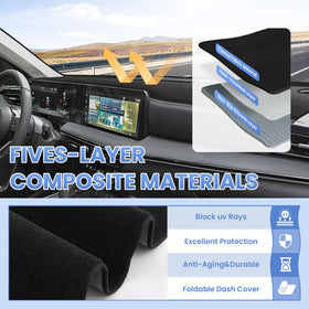 Sunsdrew installed in Nissan Kicks interior demonstrating improved cabin appearance