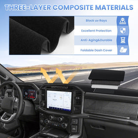 Sunsdrew installed driver view reducing windshield glare and improving visibility