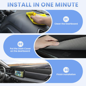 Sunsdrew passenger-side installed view highlighting reduced reflection benefits