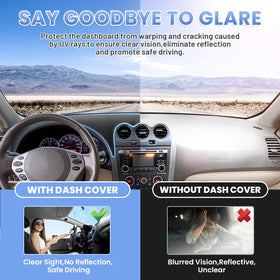 Sunsdrew demonstrated glare reduction on windshield improving driver visibility