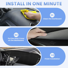 Sunsdrew cover in parked Sonata interior showing stylish protection benefit