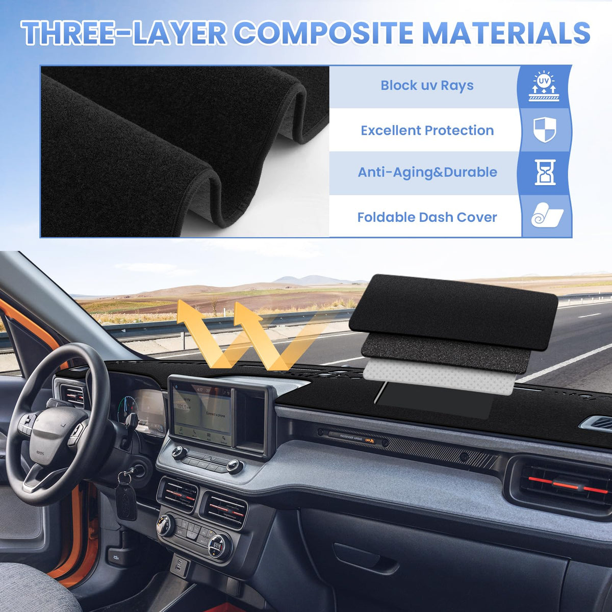 Sunsdrew vent cutout detail matching Maverick trim for correct airflow