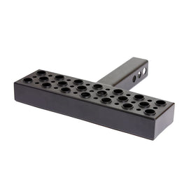Sunshine Artisan mounted in a truck's 2-inch receiver providing safe rear access