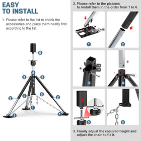 SUNSHINE FARMRE lifestyle campsite setup showing real-world stabilization benefit for campers