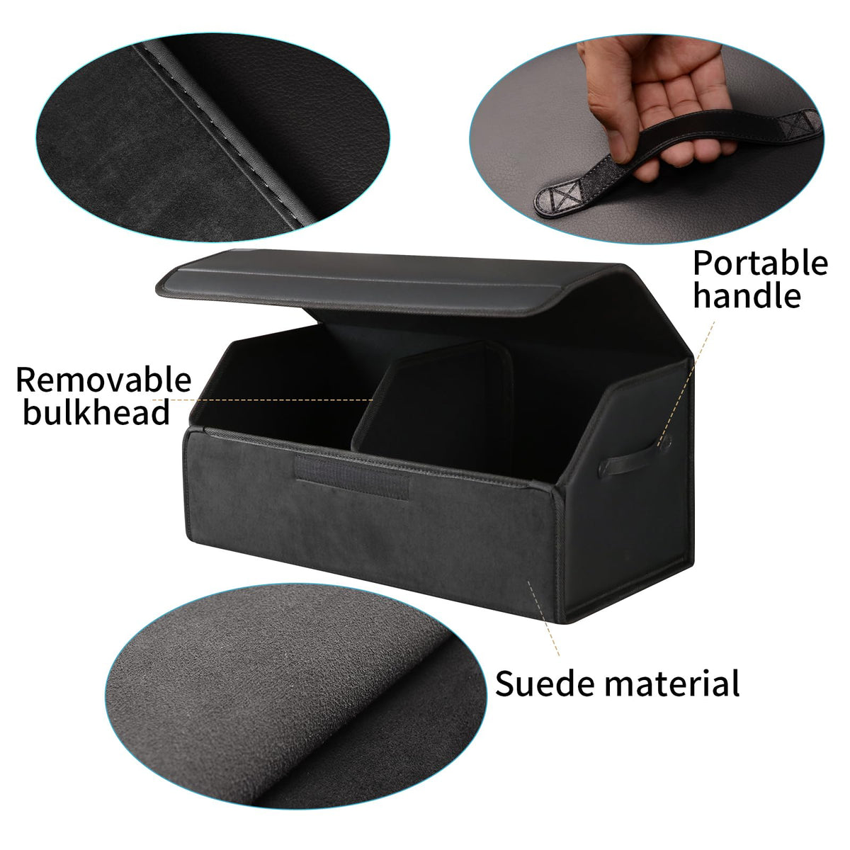 sunshine sky folded flat storage mode saves trunk and garage space