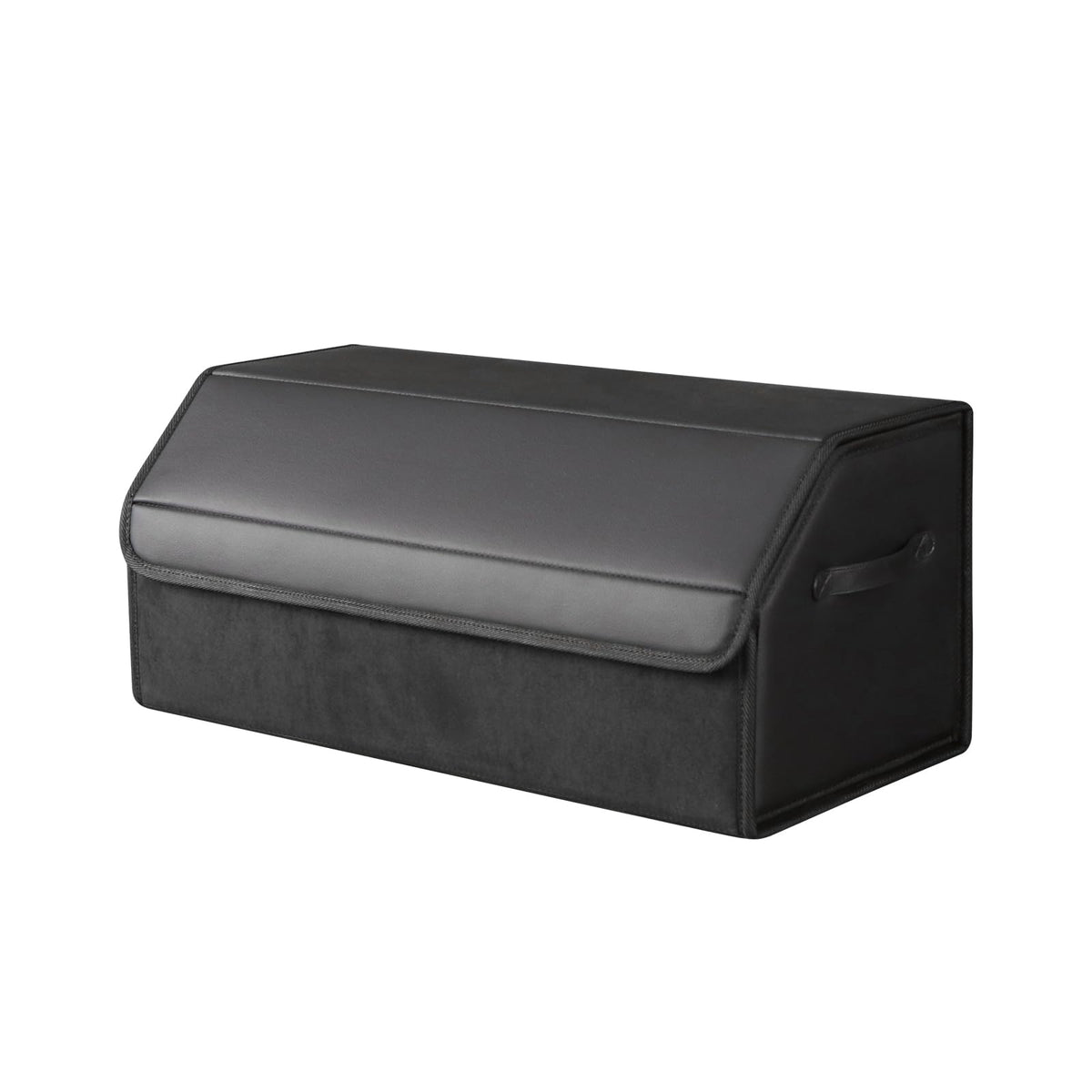 sunshine sky front view with lid shows neat trunk organization benefit