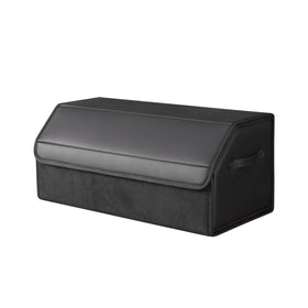 sunshine sky front view with lid shows neat trunk organization benefit