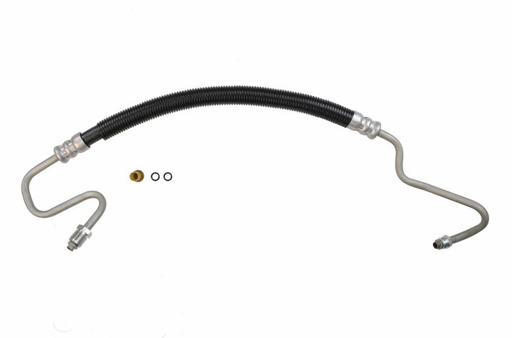 Sunsong packaging front showing complete pressure hose assembly and included hardware for easy replacement