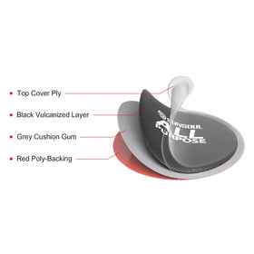 SUNSOUL patch being applied inside tire demonstrating strong airtight repair benefit