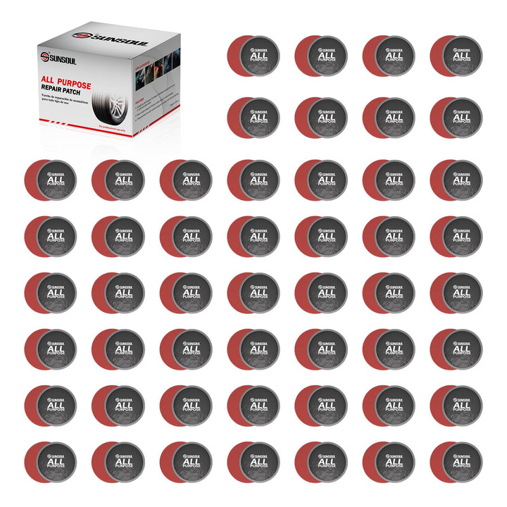 SUNSOUL front packaging showing 100 patches and product label for easy identification