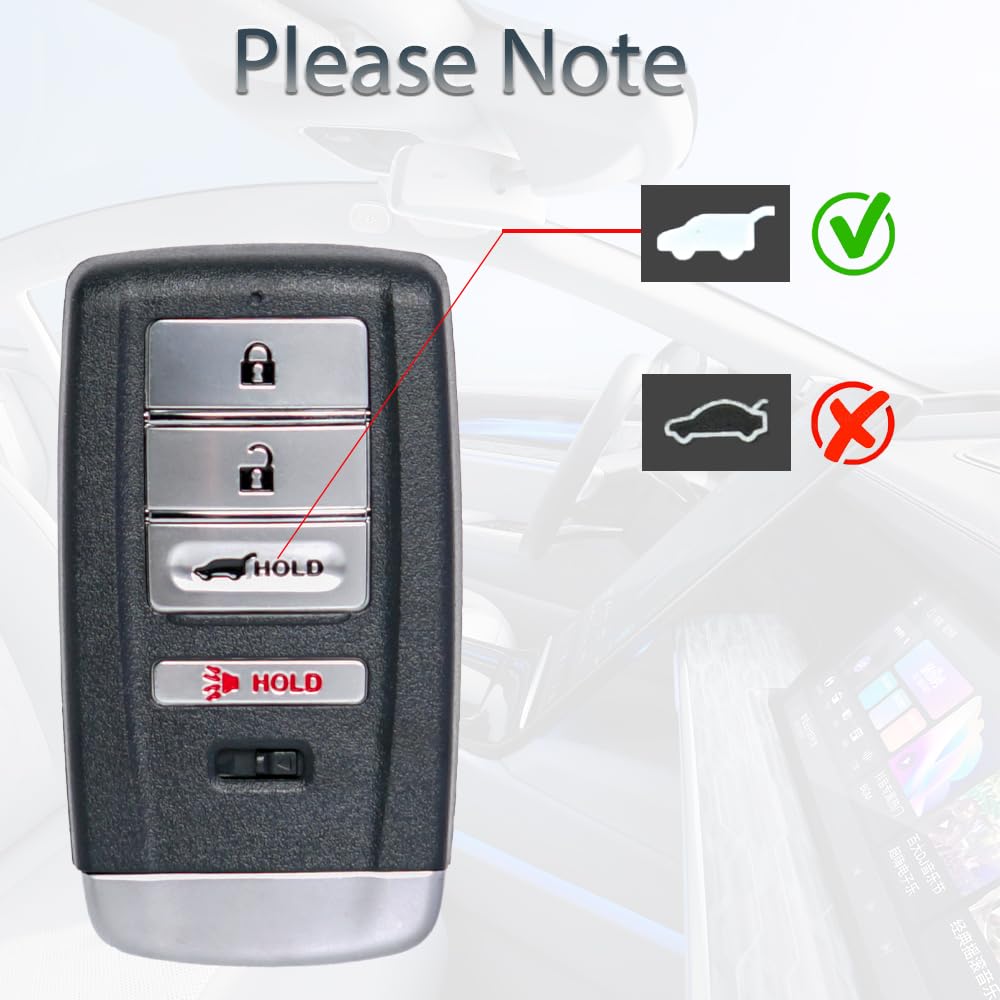 SUPALAND image of battery installed in Acura key fob for immediate testing benefit