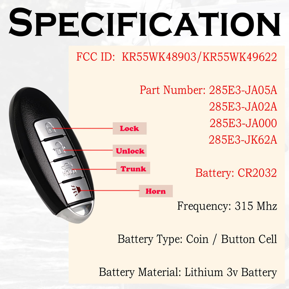 SUPALAND back cover open revealing battery compartment and convenience