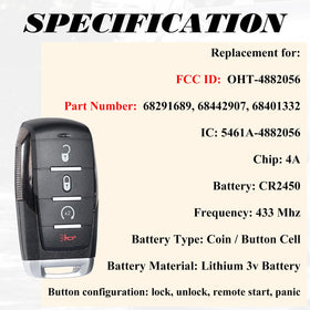 SUPALAND back label with FCC ID visible for compatibility confirmation benefit