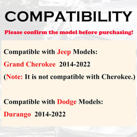 SUPALAND back label showing FCC and part numbers for easy vehicle compatibility check