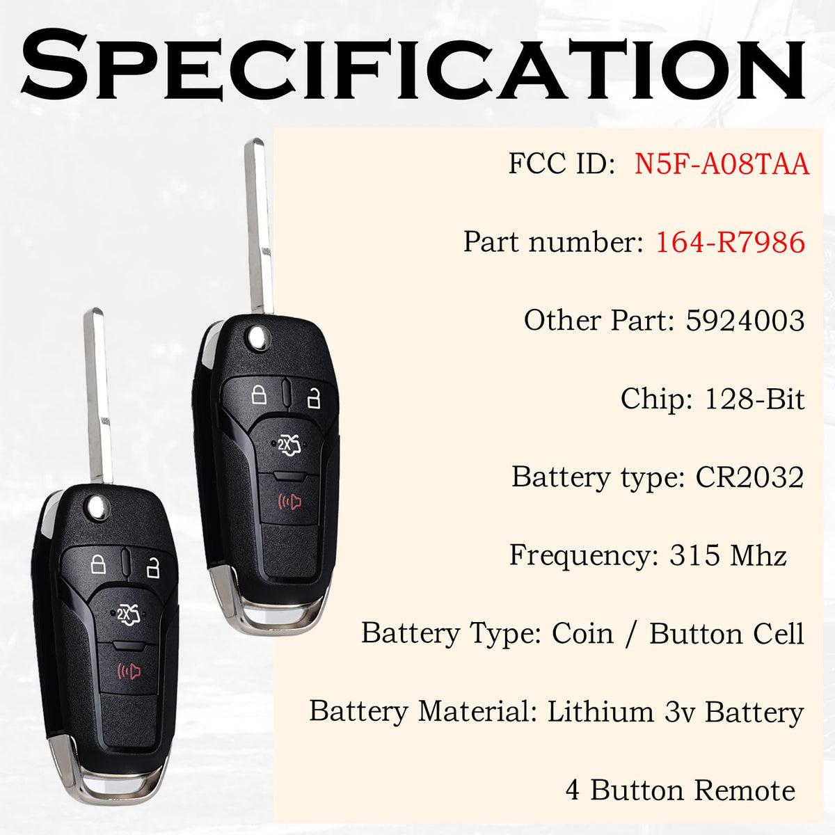 SUPALAND back case with FCC ID label proving compatibility benefit