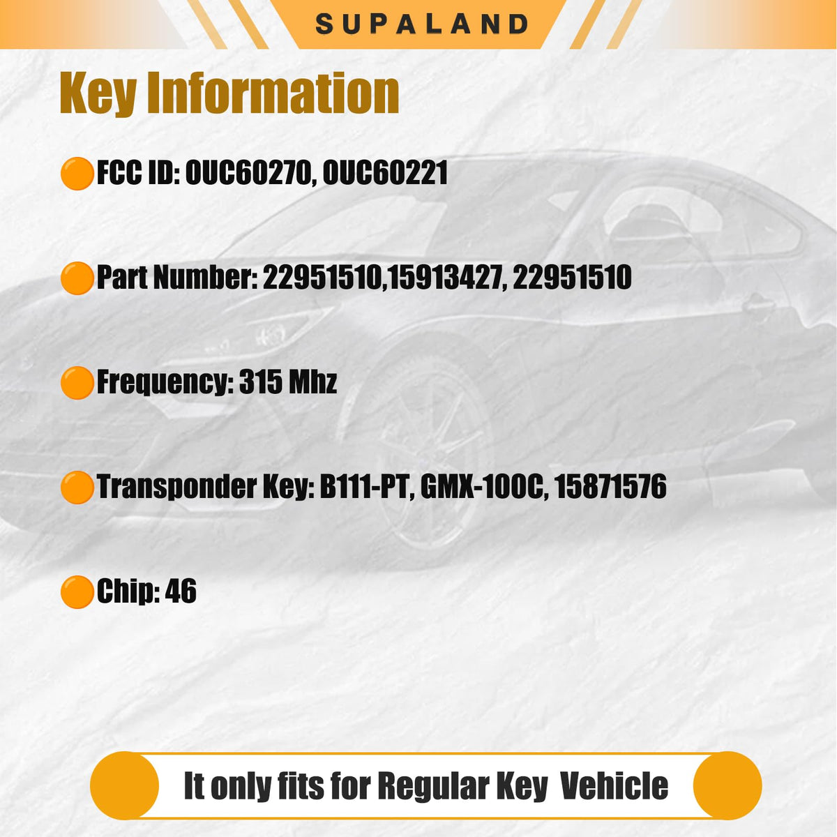 SUPALAND close-up of button layout showing easy identification and correct fit