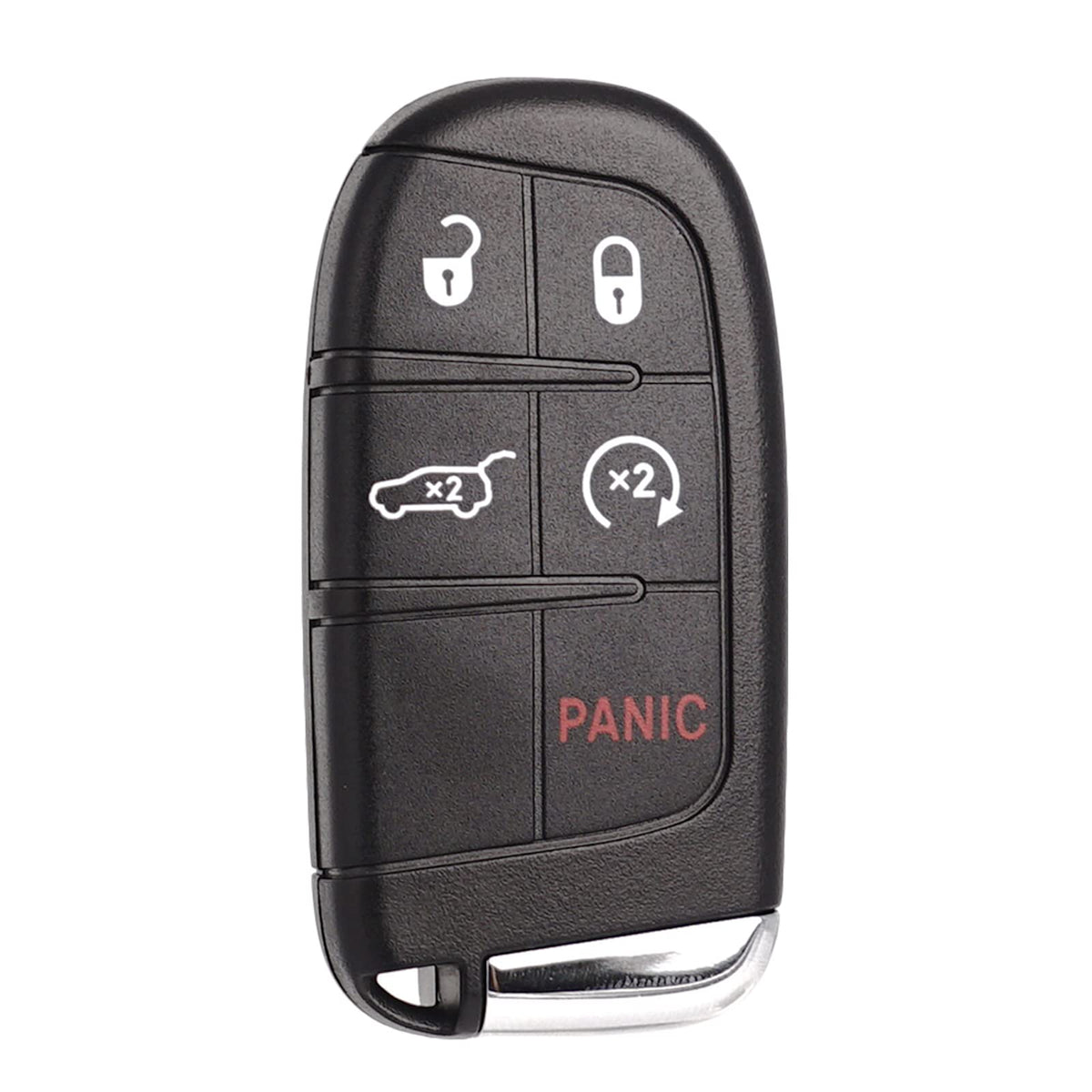 SUPALAND front view of key fob showing buttons and ready-to-program convenience