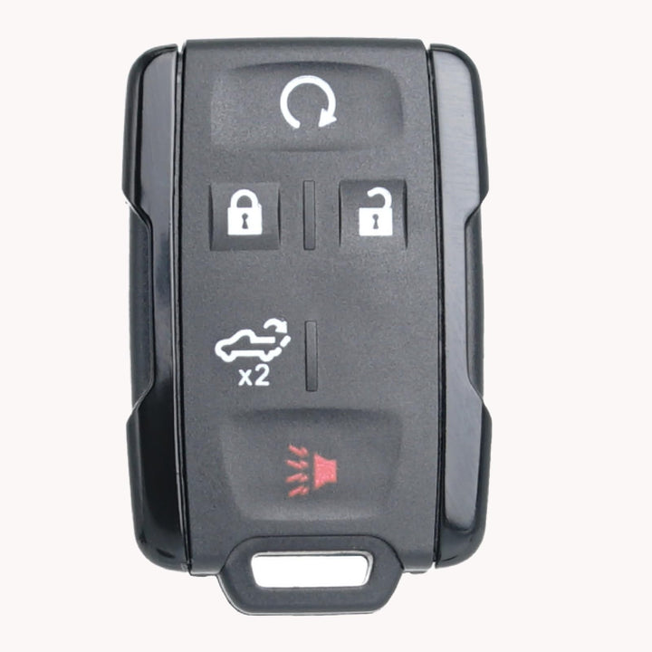 SUPALAND front view chrome fob showing buttons and durable finish benefit