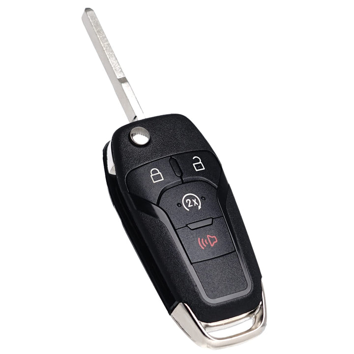 SUPALAND front view flip key fob showing buttons for easy replacement