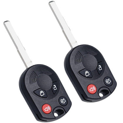 SUPALAND front view key fob showing button layout and easy replacement benefit