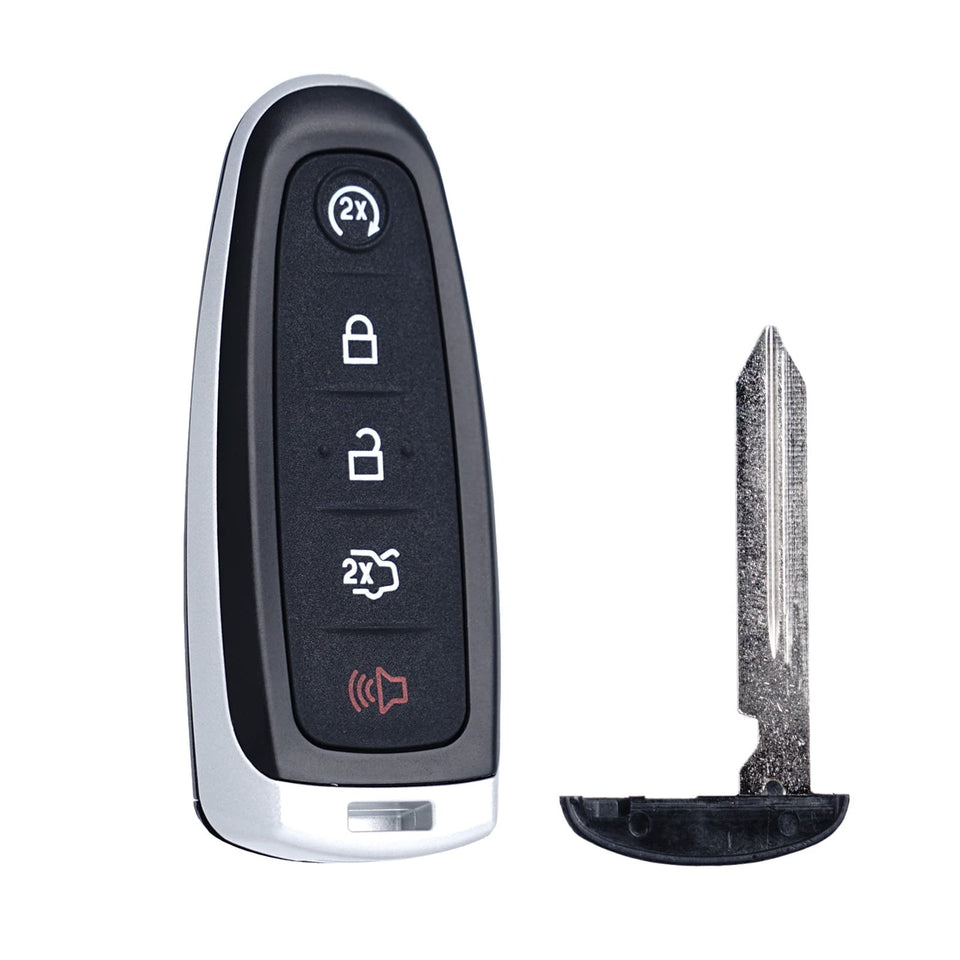 SUPALAND front view of key fob showing buttons and brand, easy replacement