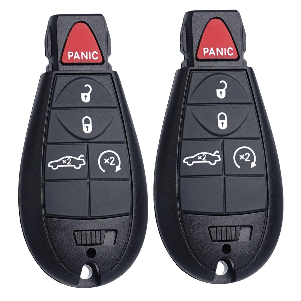 SUPALAND key fob placed on car console illustrating in-vehicle fit