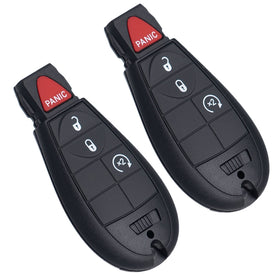 SUPALAND key fob installed near ignition demonstrating compatibility benefit